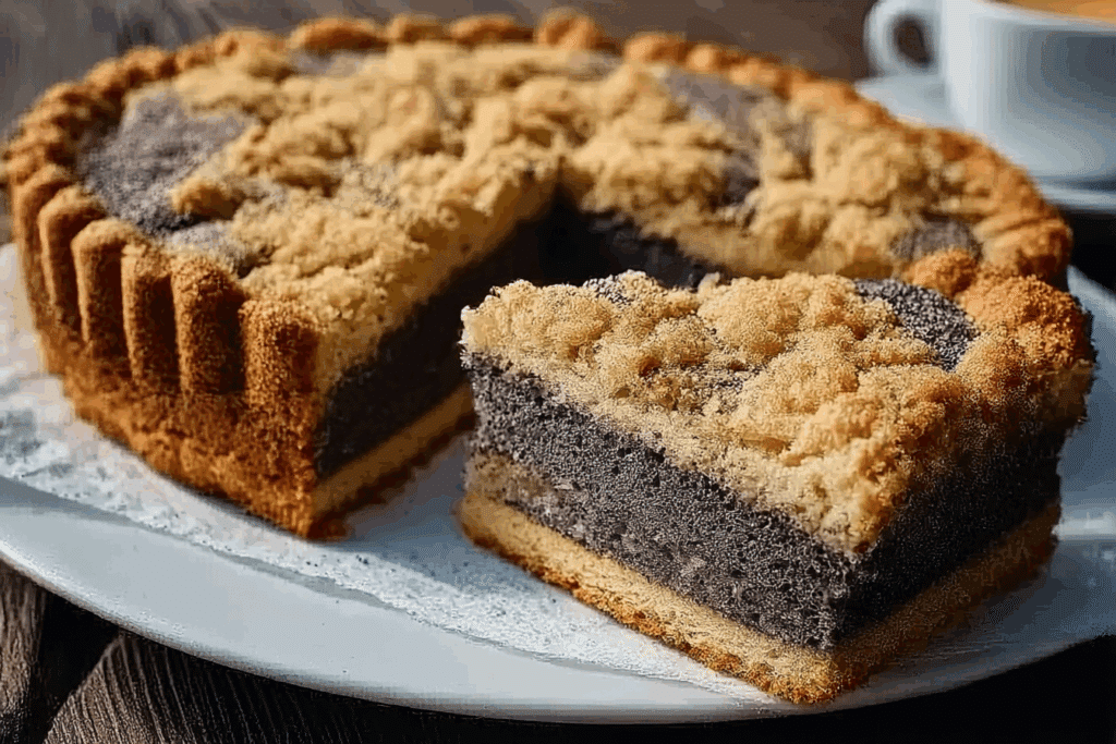 Homemade Mohnkuchen
