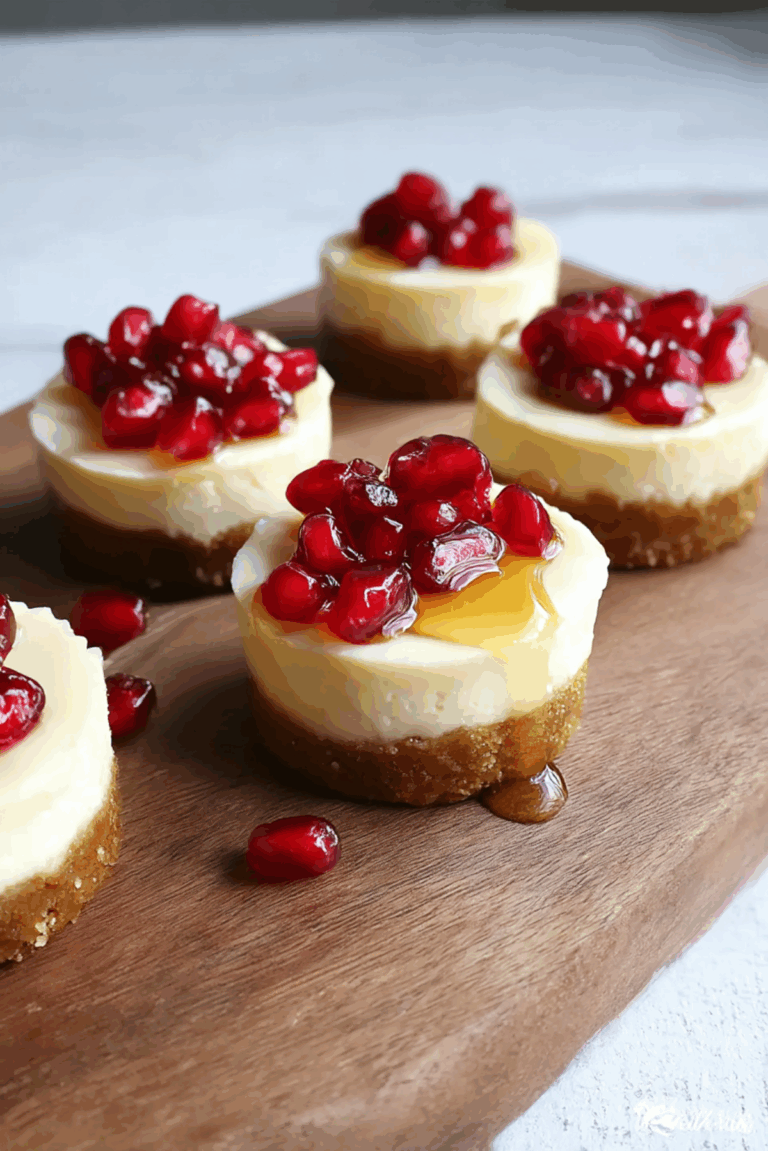 Mini Yogurt Cheesecakes