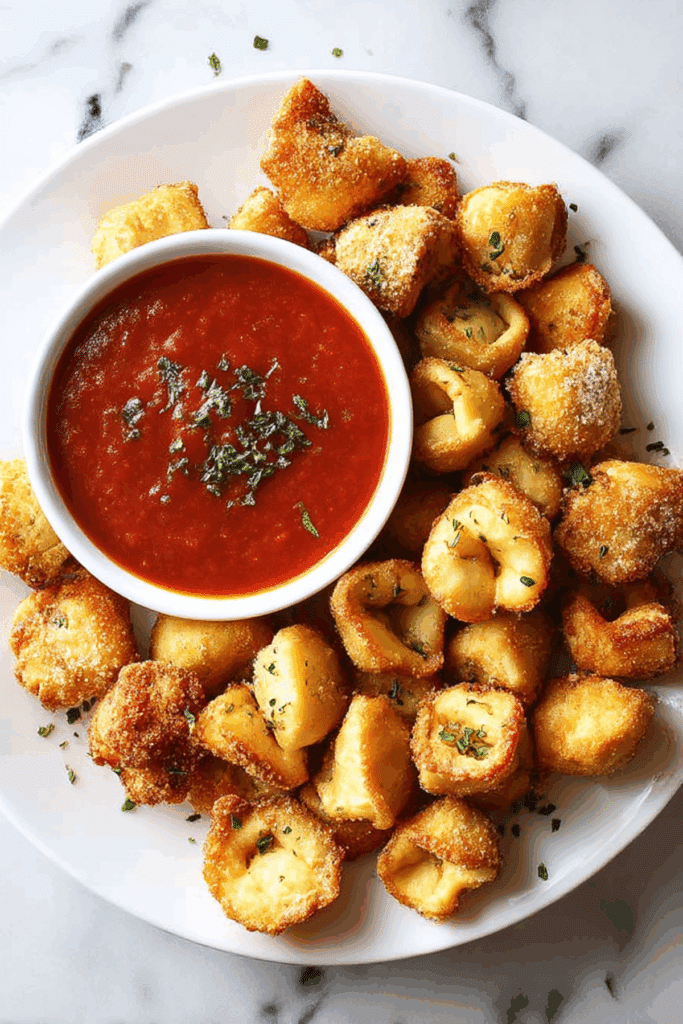 Fried Prosciutto Tortellini