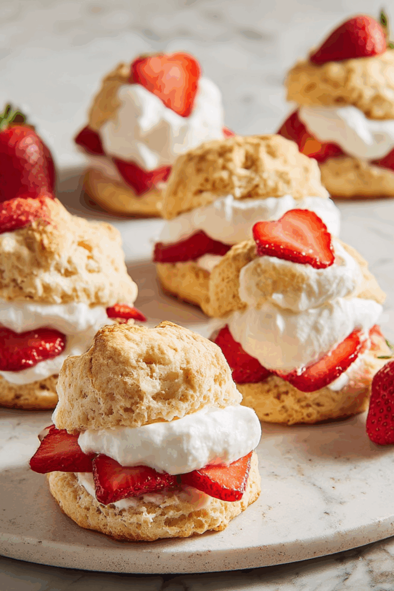 Strawberry Shortcake Biscuits