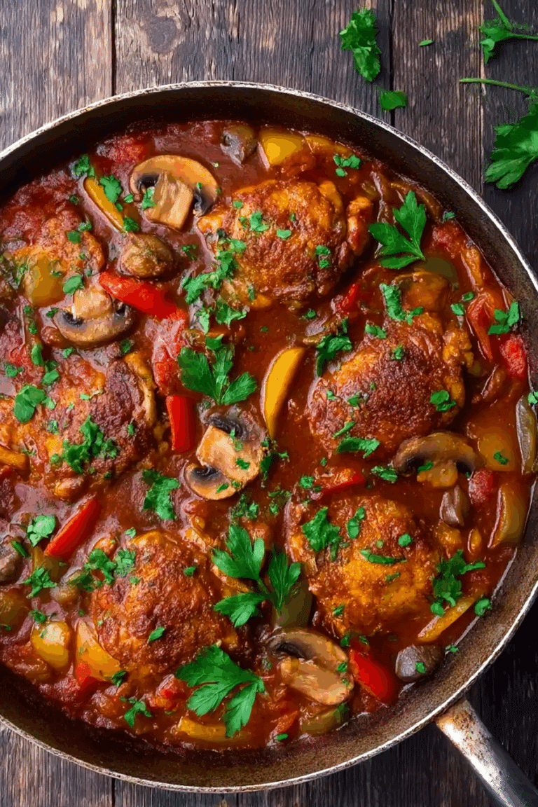 Weekday Chicken Cacciatore