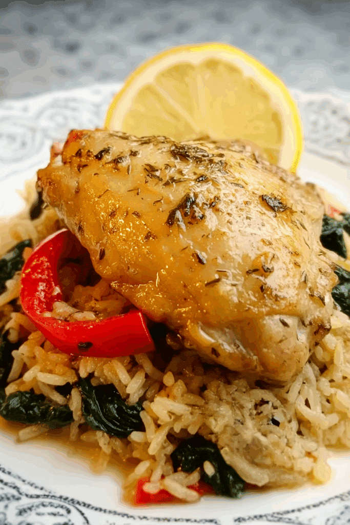 One Pot Garlic Butter Chicken Thighs