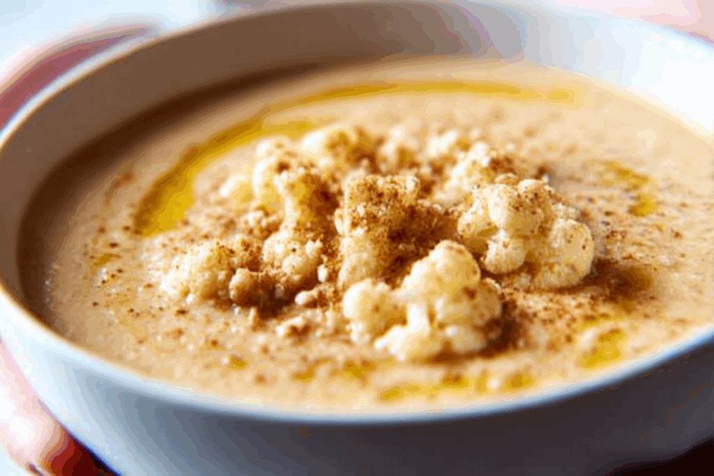Easy Roasted Cauliflower Soup
