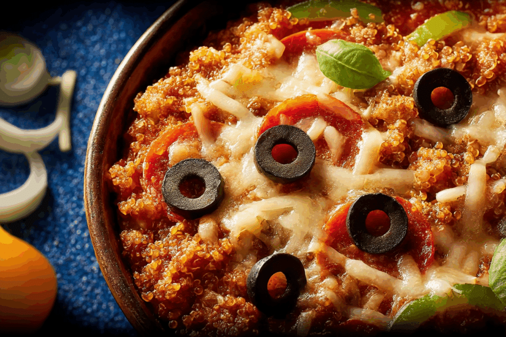 Pizza Quinoa Casserole