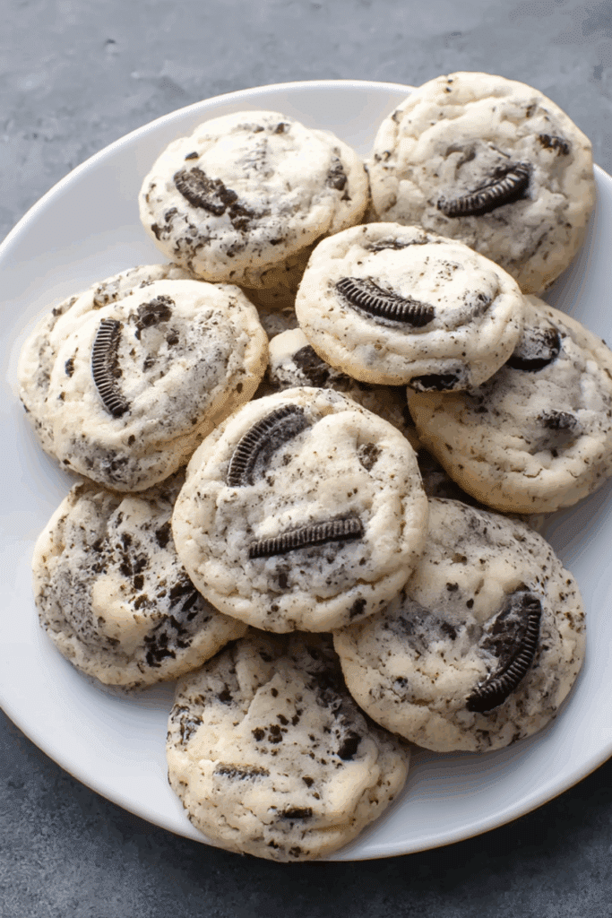 Cookies and Cream Cheesecake Cookies