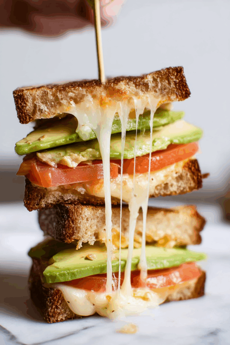 Avocado Grilled Cheese Sandwich