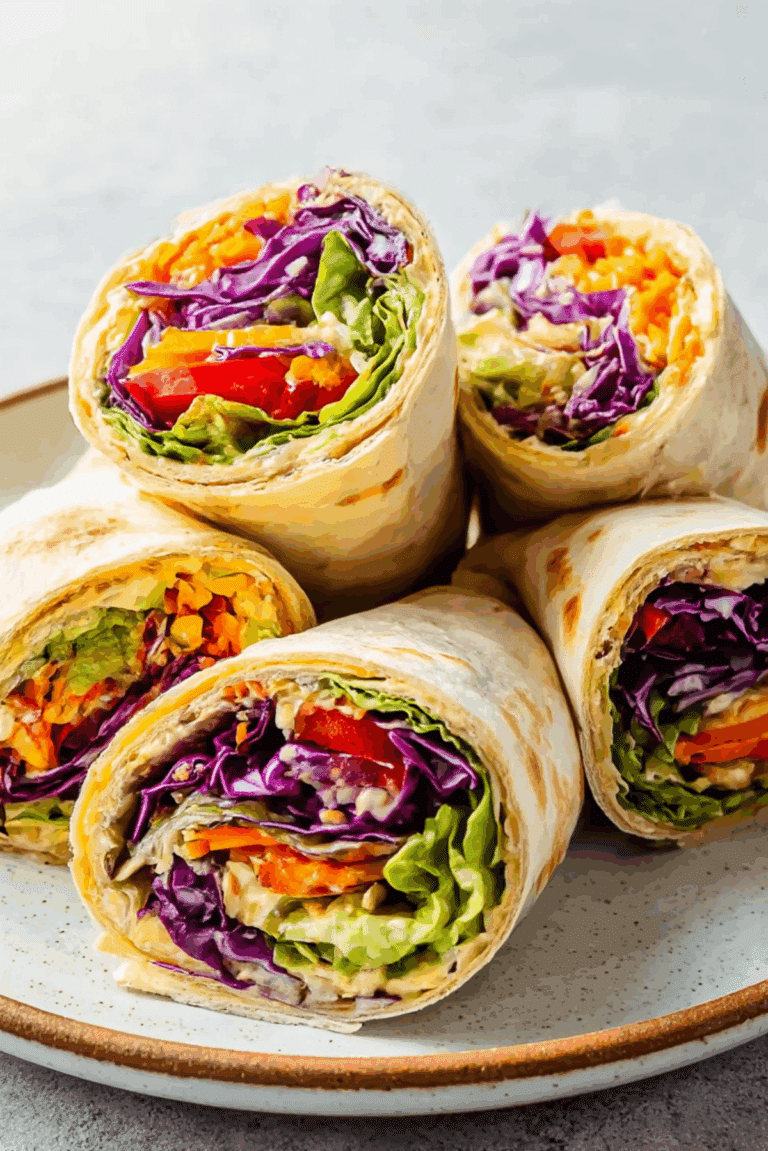 Easy Veggie Wrap