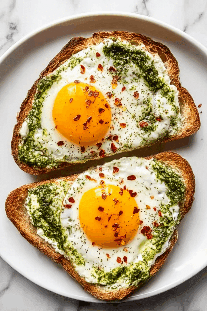 Pesto Eggs