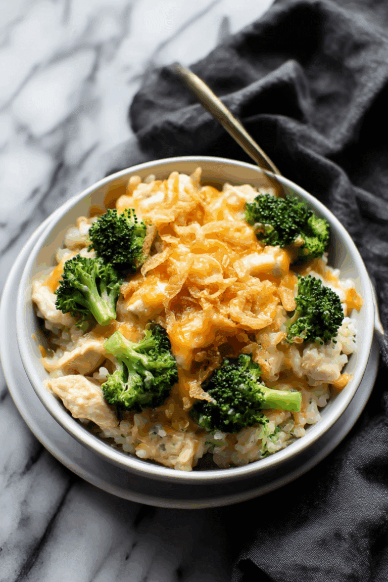Chicken Broccoli Rice Casserole
