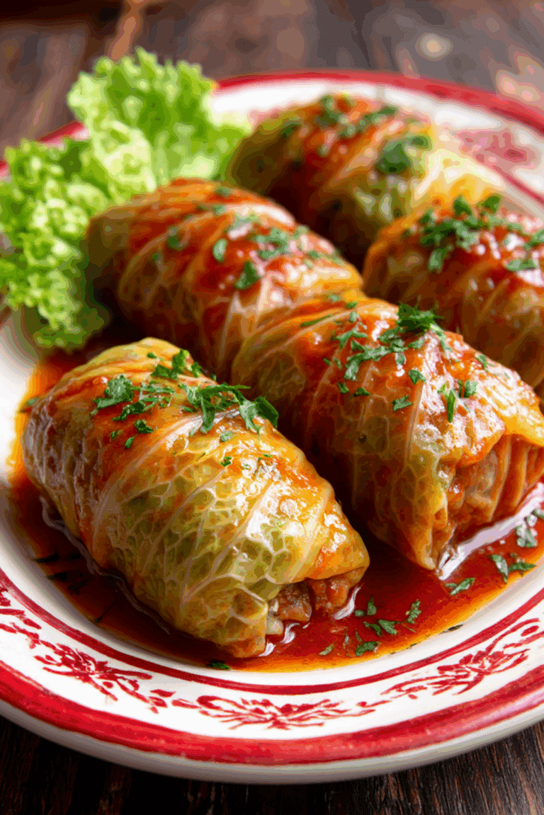 Easy Cabbage Rolls