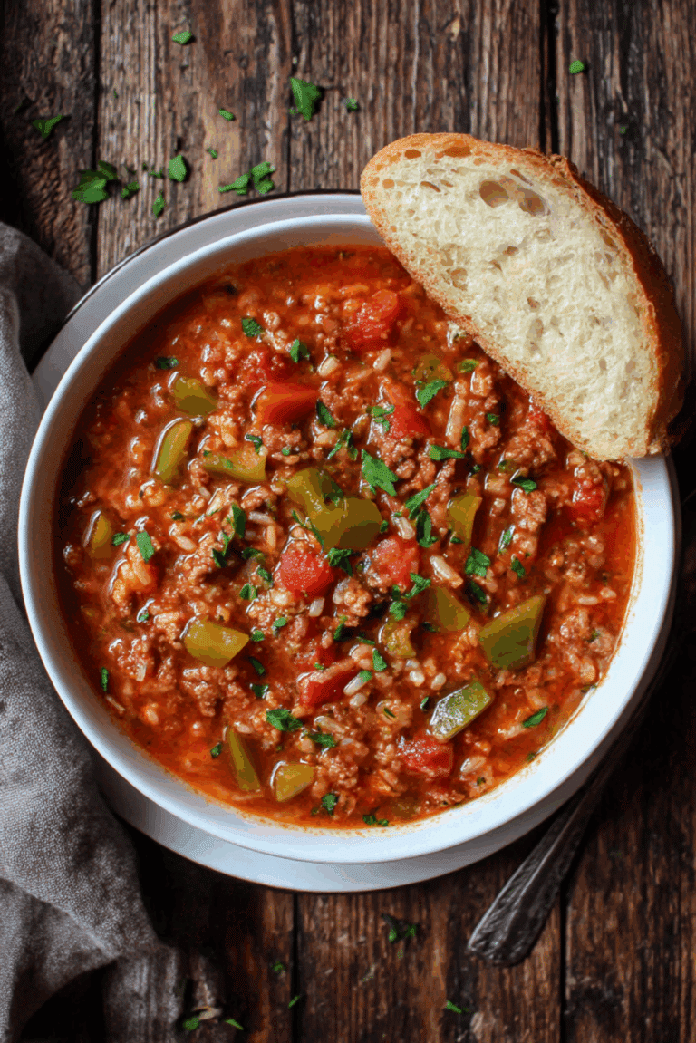 Stuffed Pepper Soup