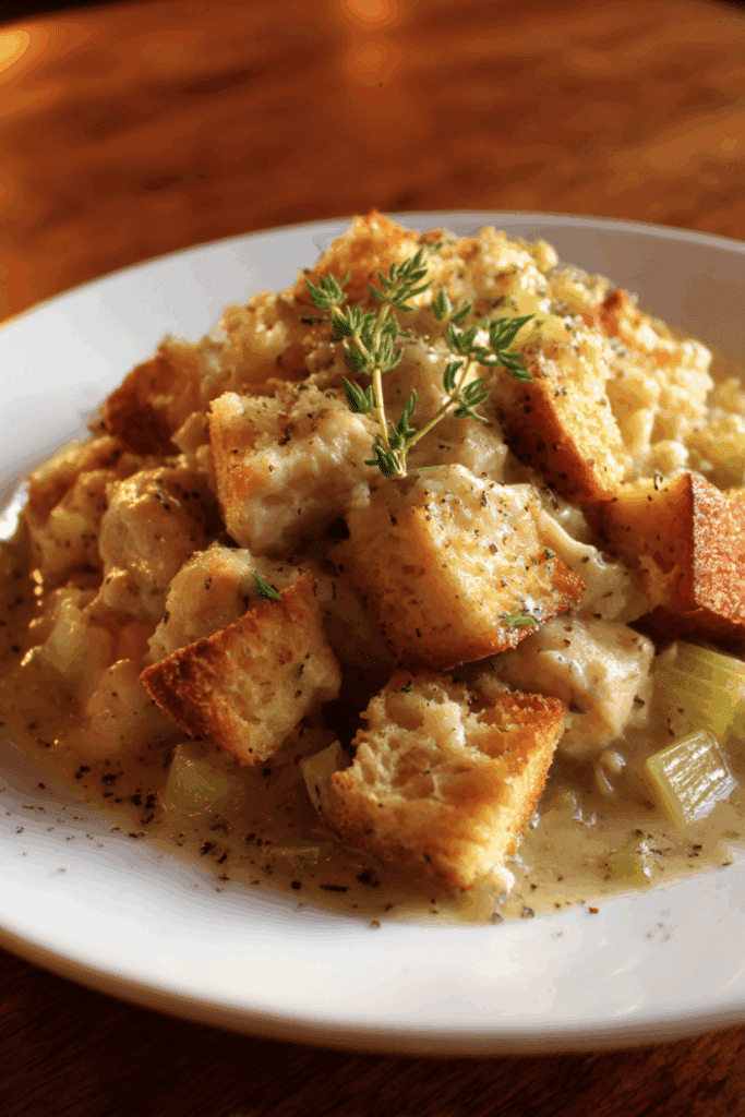 Crock Pot Chicken and Dressing