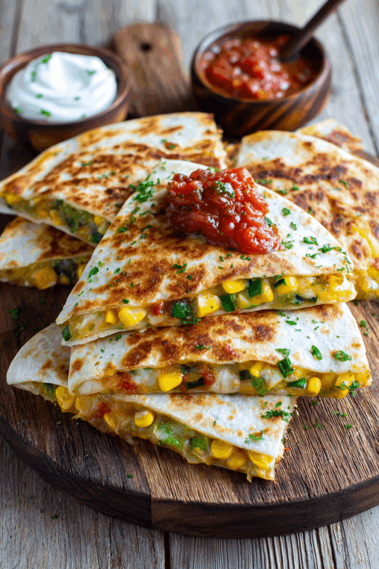 Chicken Verde Quesadillas