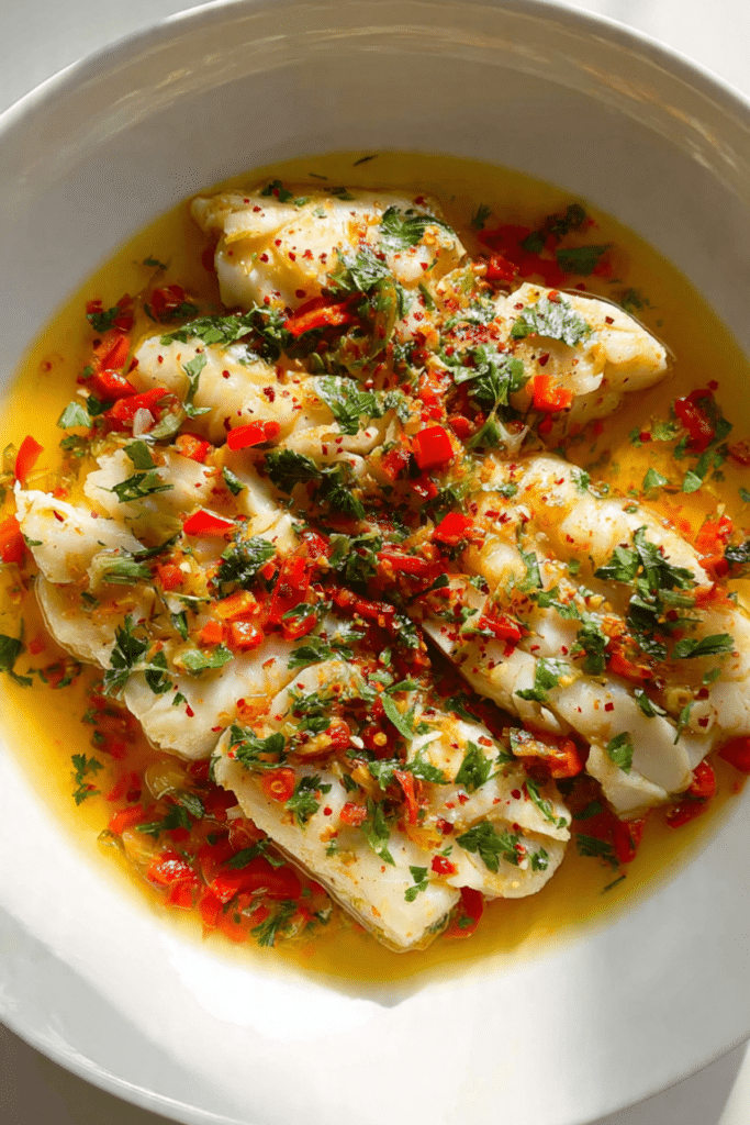 Garlicky Moroccan Fish Recipe