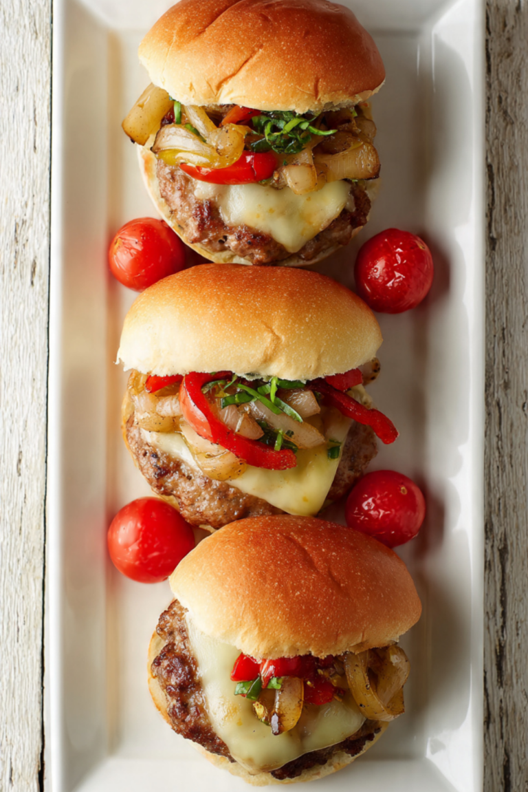 Italian Sausage Burgers