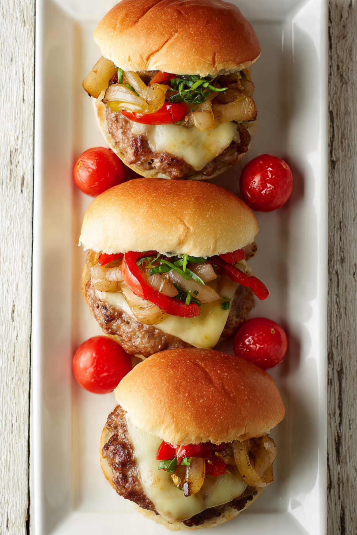 Italian Sausage Burgers