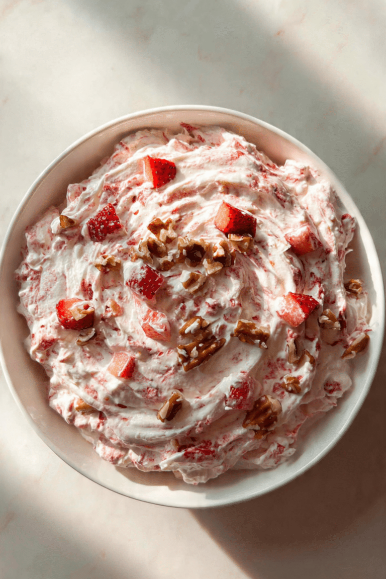 Strawberry Pretzel Fluff