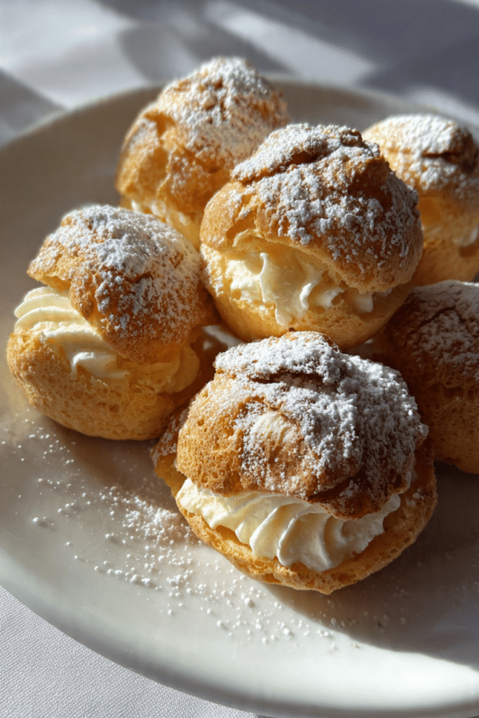 Homemade Cream Puffs