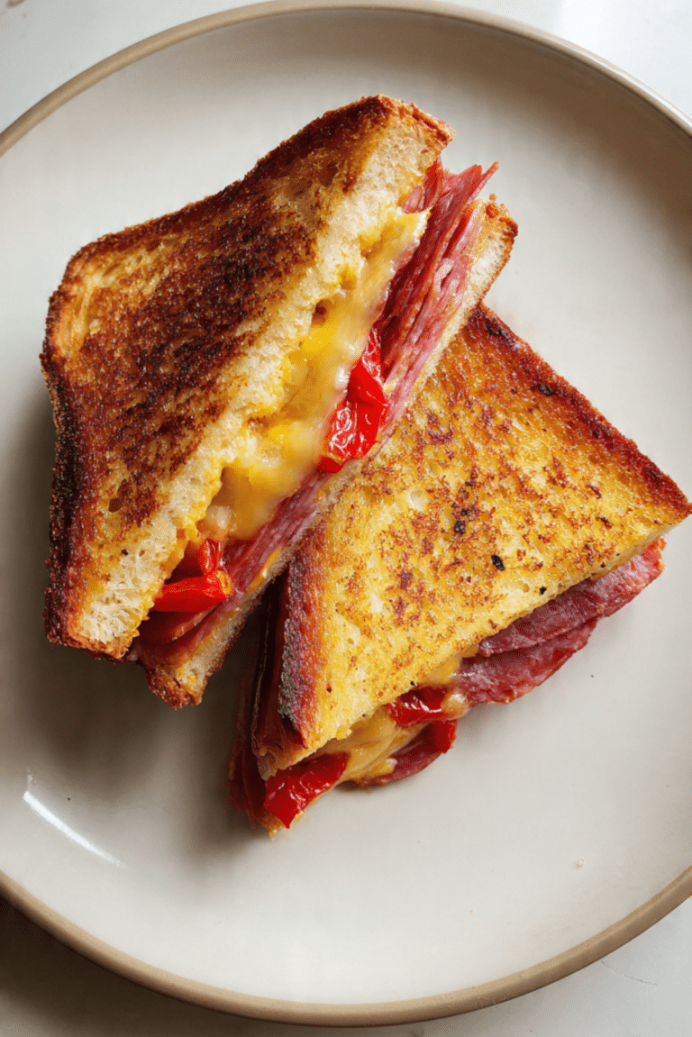 Fried Bologna Sandwich