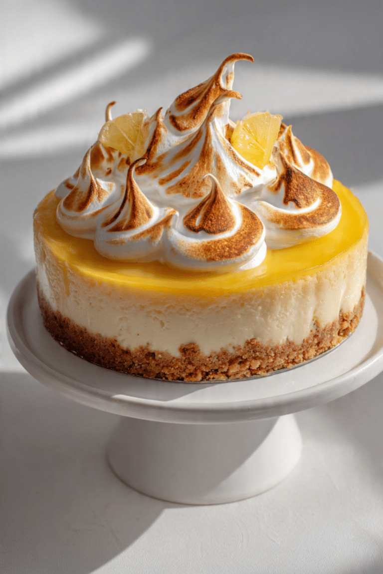 Lemon Meringue Cheesecake