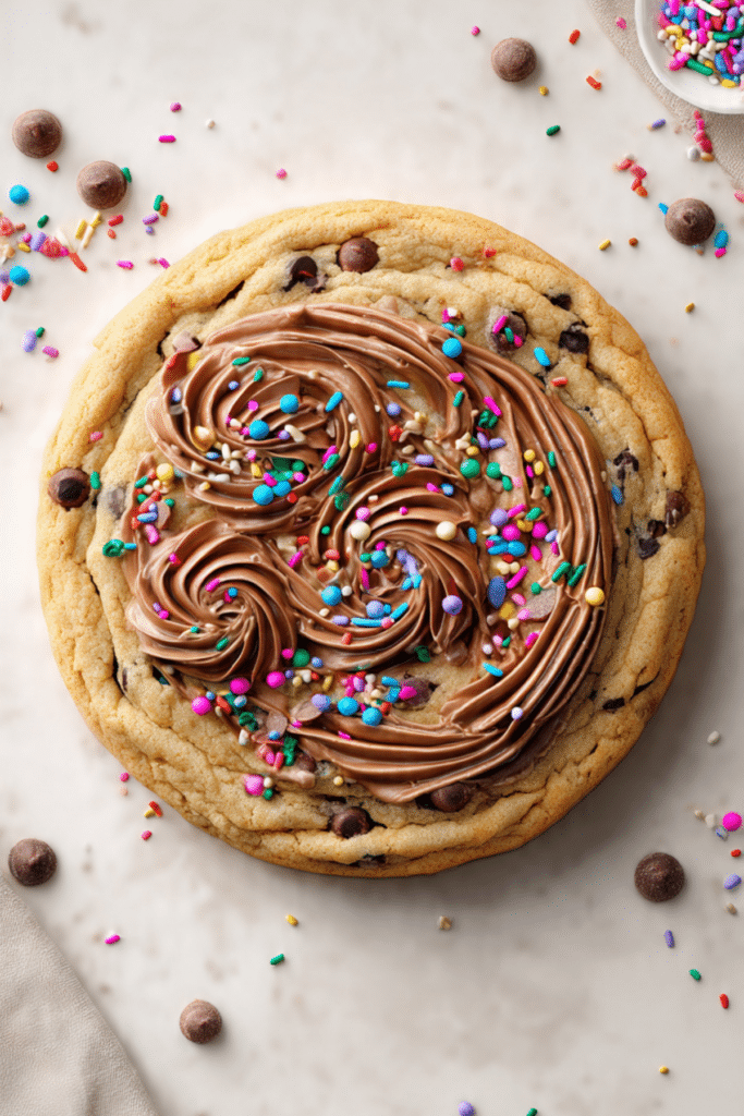 Chocolate Chip Cookie Cake