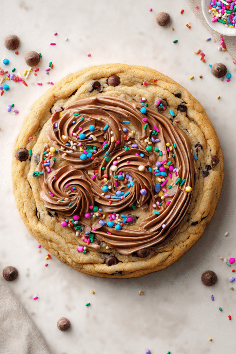 Chocolate Chip Cookie Cake