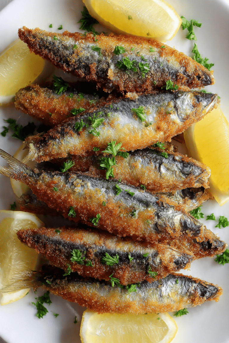 Fried Sardines