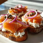 Smoked Salmon Toasts