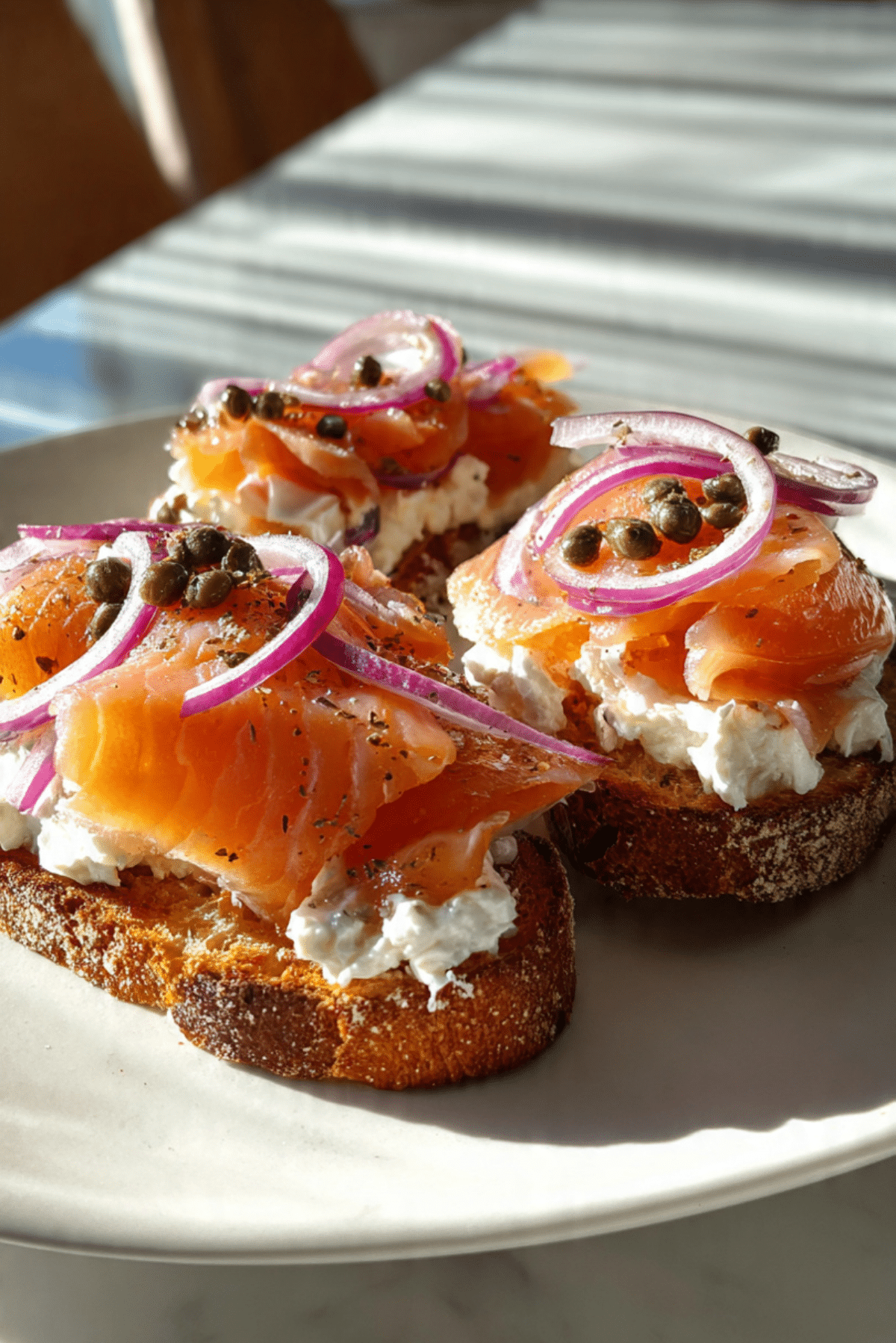 Smoked Salmon Toasts