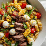 Chimichurri Steak & Roasted Corn Pasta Salad