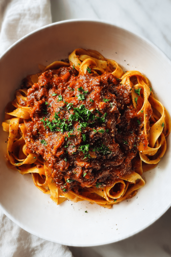 Pasta Bolognese