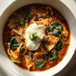 Vegetarian Lasagna Soup