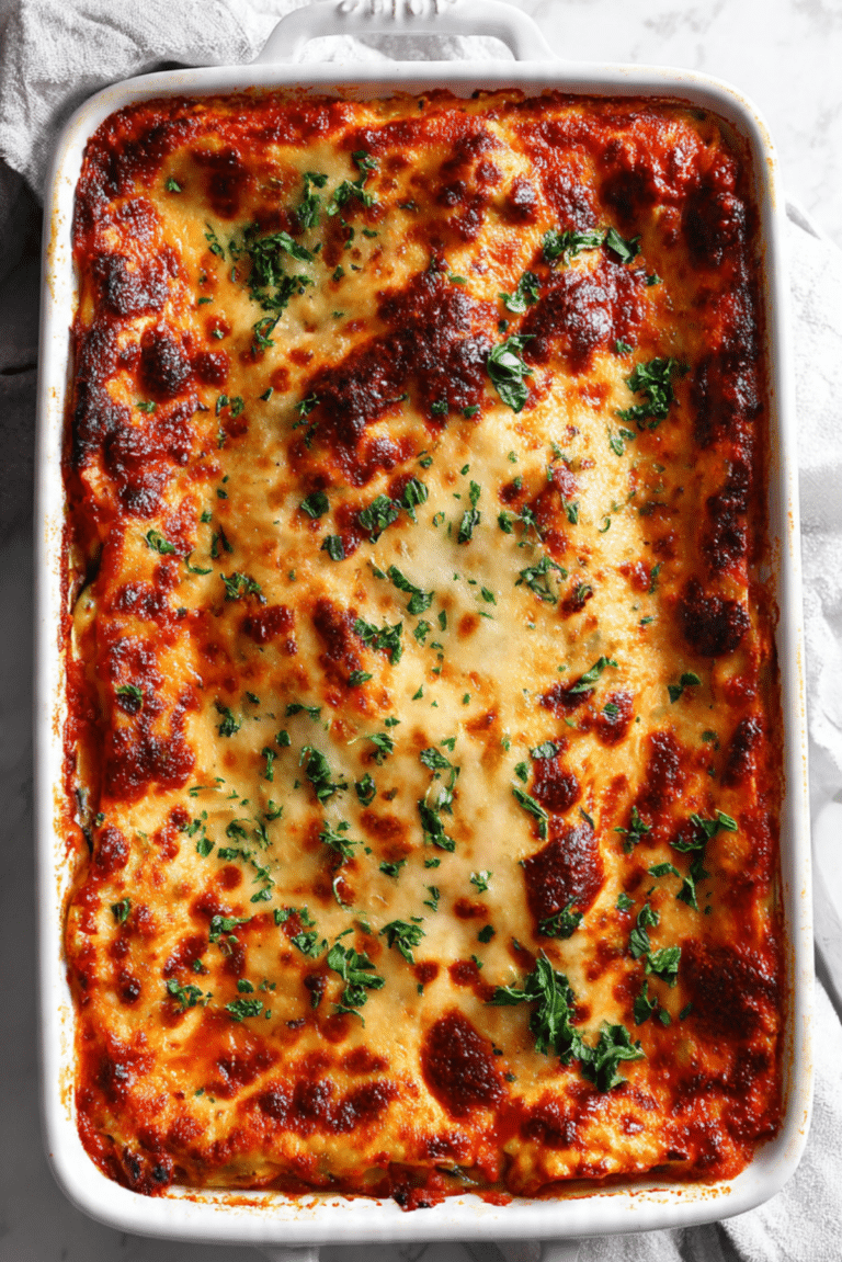 No-Noodle Eggplant Lasagna