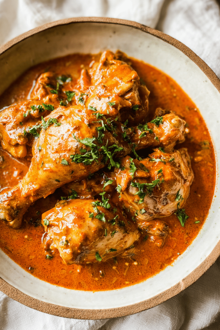 Chicken Paprikash