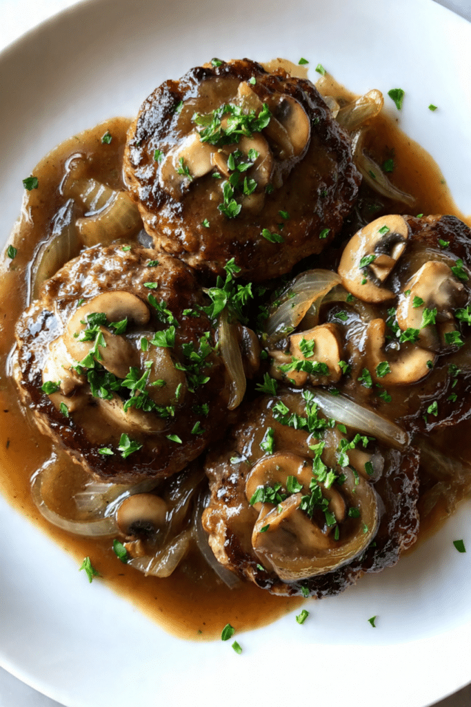 Salisbury Steak with Mushroom Gravy