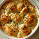 Creamy Shrimp & Lobster Cheddar Bay Biscuit Pot Pie