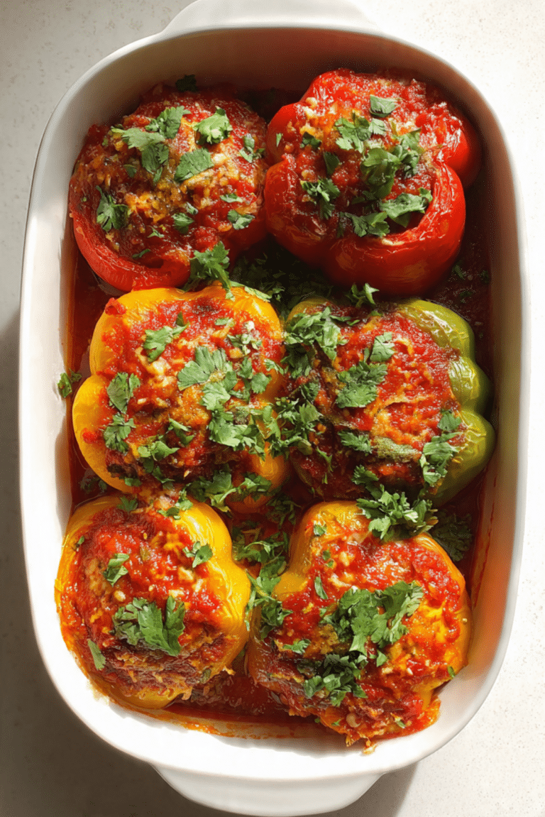 Firecracker Stuffed Peppers