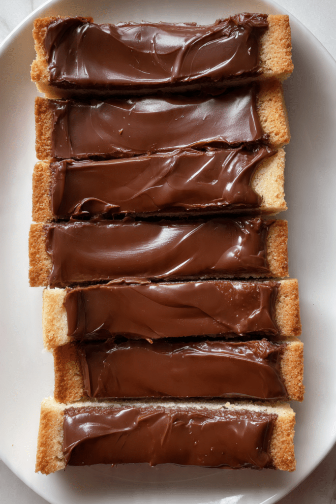 Nutella Biscotti Bars