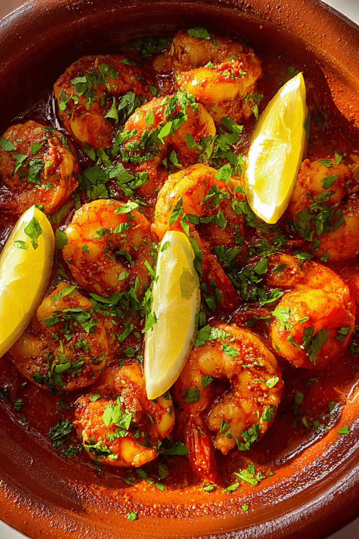 Spicy Shrimp Tagine and Sharing Morocco