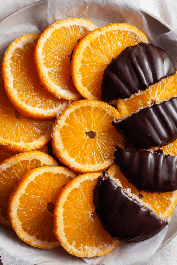 Chocolate Covered Candied Orange Slices