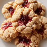 Strawberry Crumble Almond Cookies (Gluten Free)