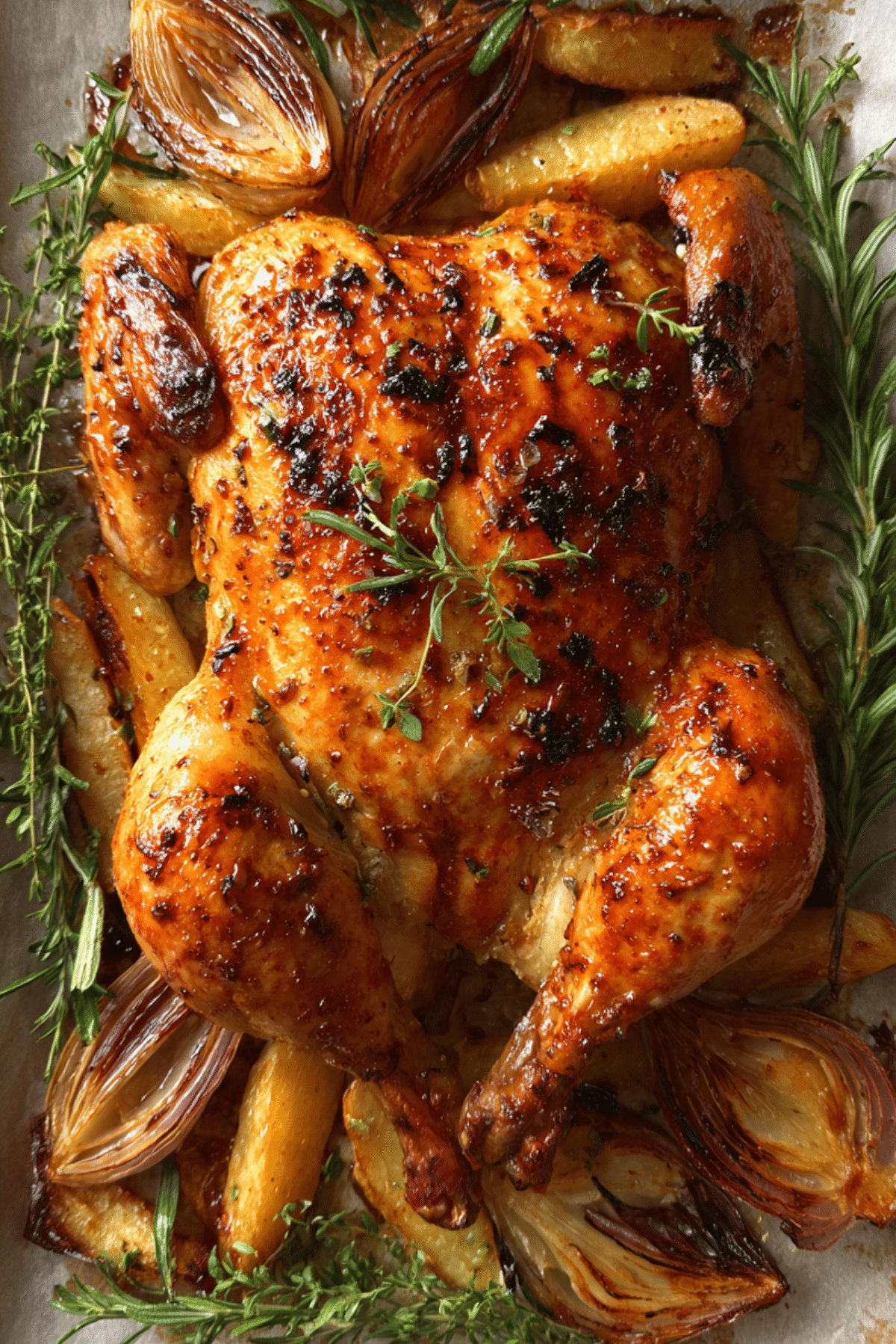 Roasted Spatchcock Chicken (Holiday Chicken)