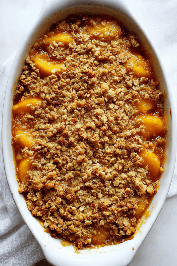 Best Ever Peach Crisp