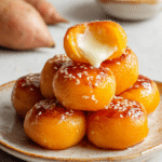 Cheesy Sweet Potato Mochi