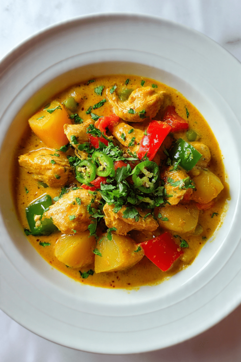 Chicken and Potato Curry Recipe