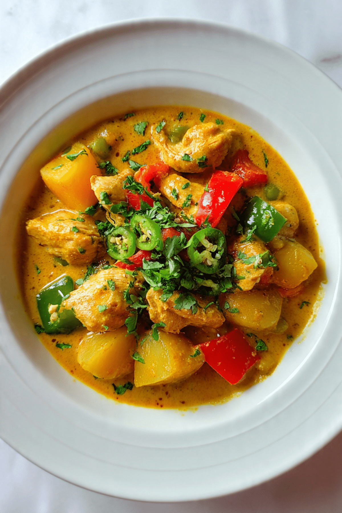 Chicken and Potato Curry Recipe