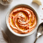 Garlicky Harissa Aioli (In Just 5 minutes!)