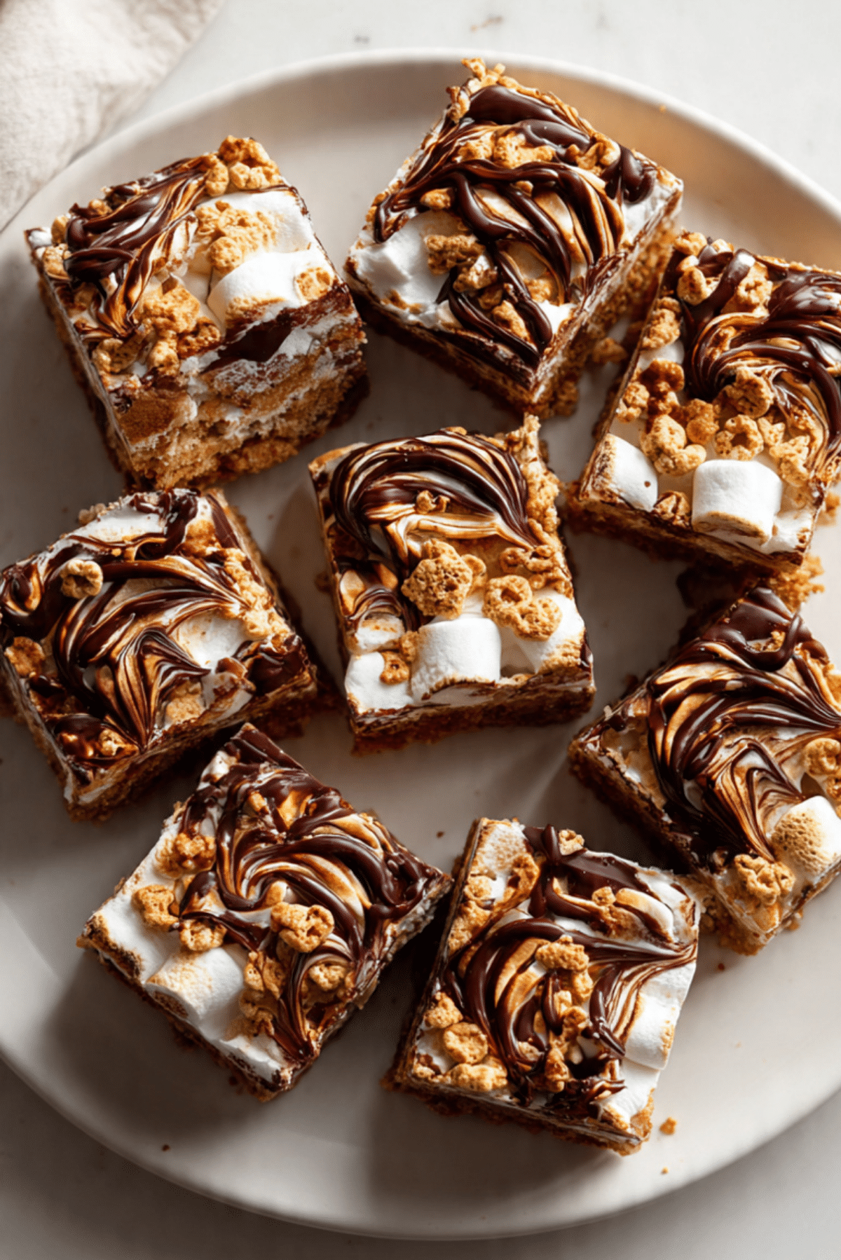S'mores Bars (Golden Graham and Marshmallow Krispies)