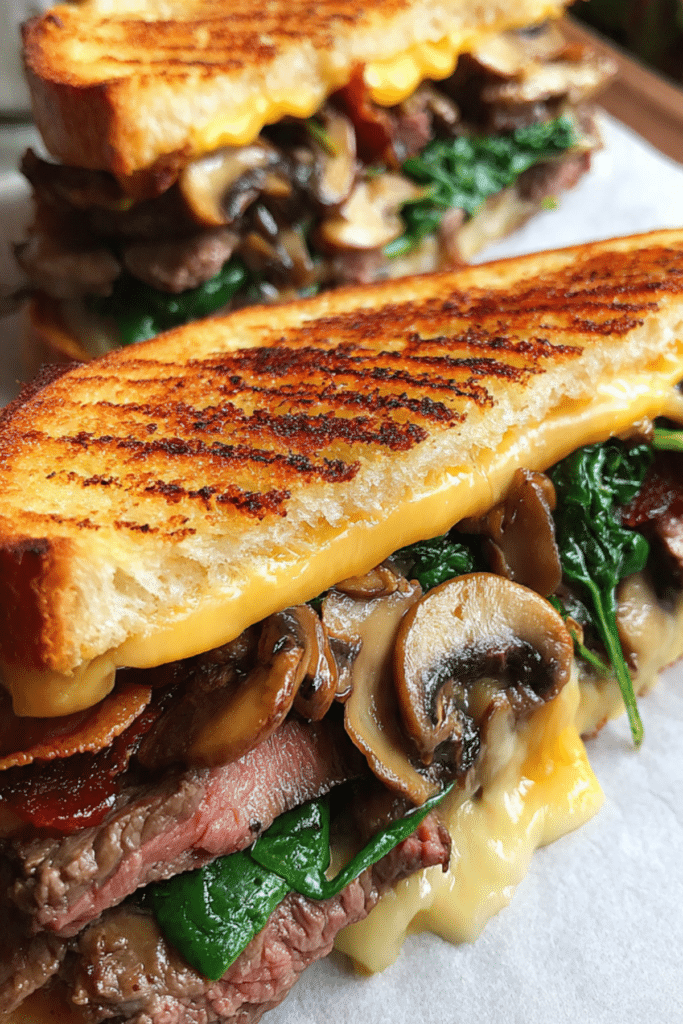 7-Layer Steak Sandwich