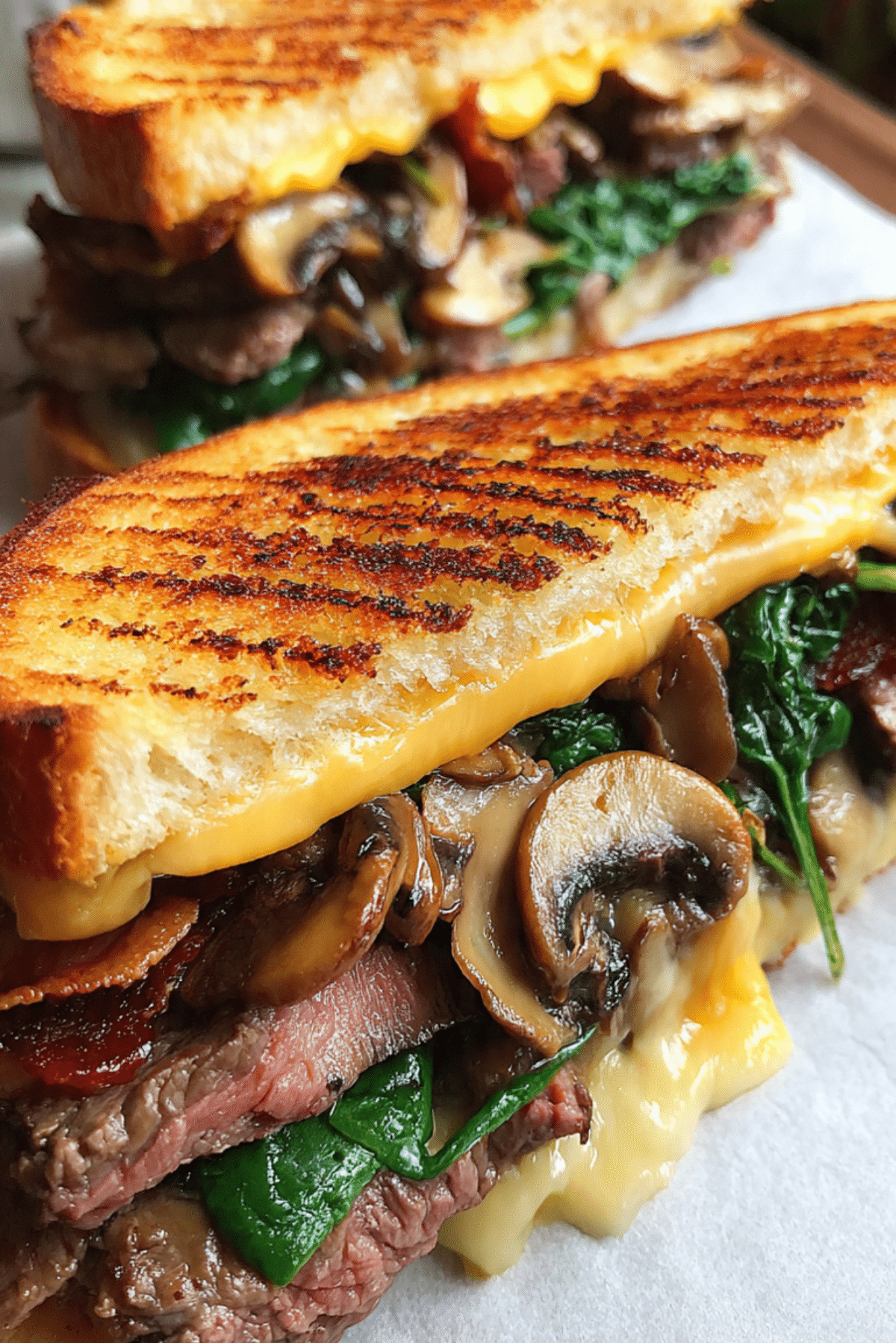 7-Layer Steak Sandwich